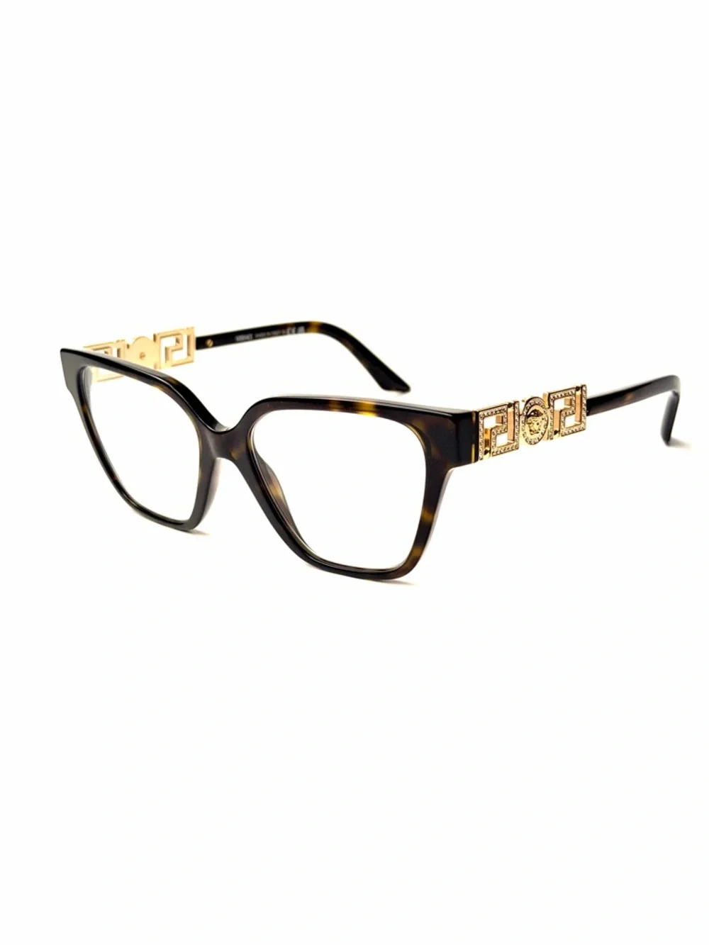 Versace Mod 3358 B 108 Glasses Havanna with Gold New Authentic NWT - Picture 7 of 10